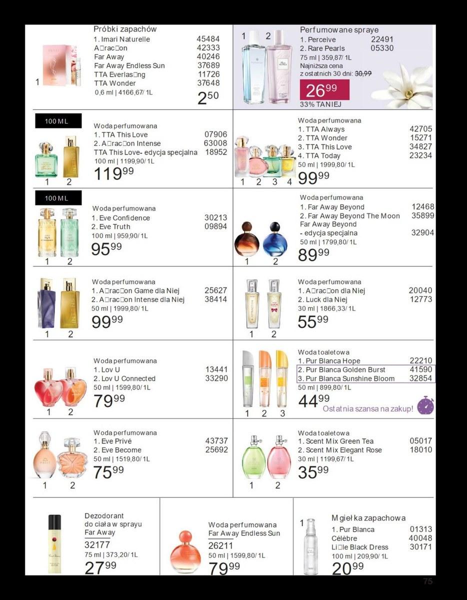 Gazetka promocyjna Avon str. 75
