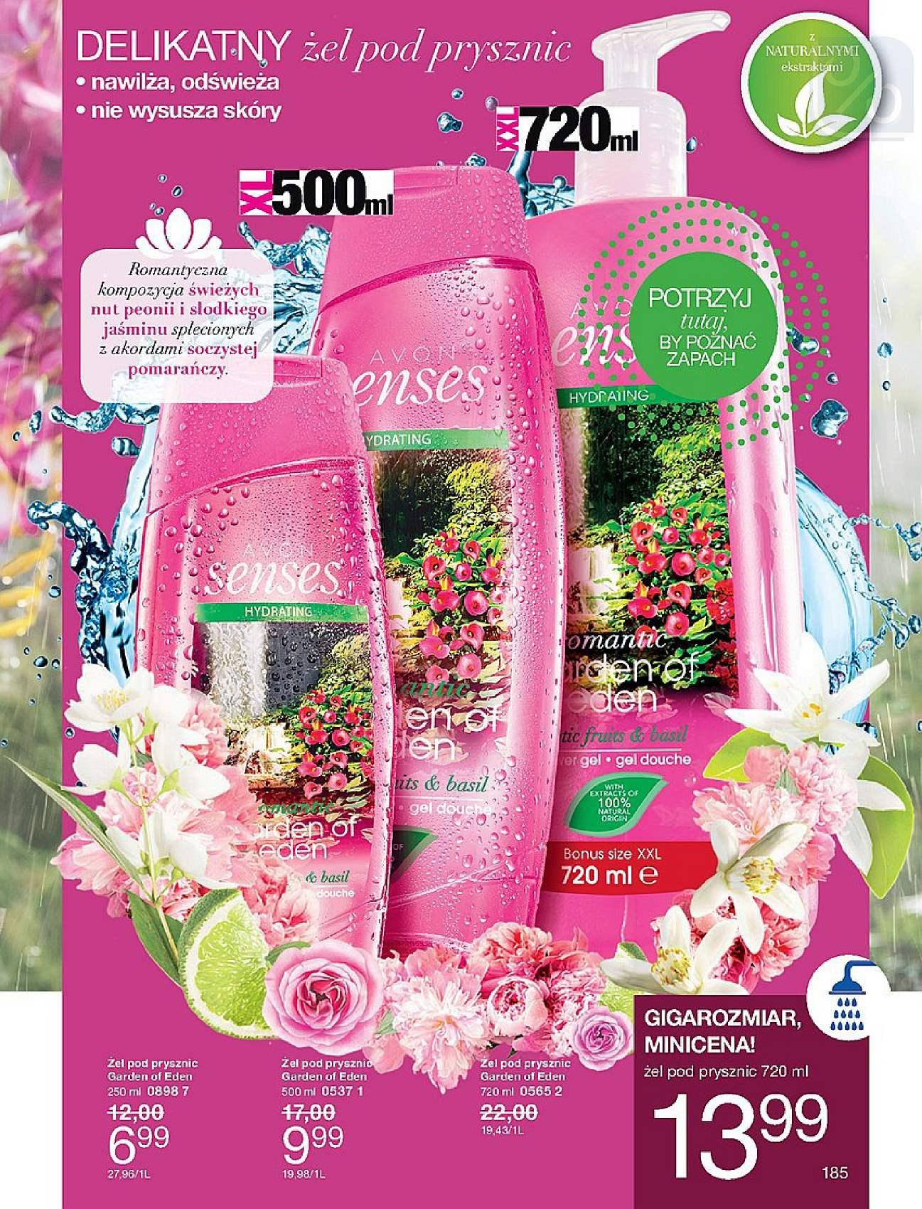 Gazetka promocyjna Avon str. 185