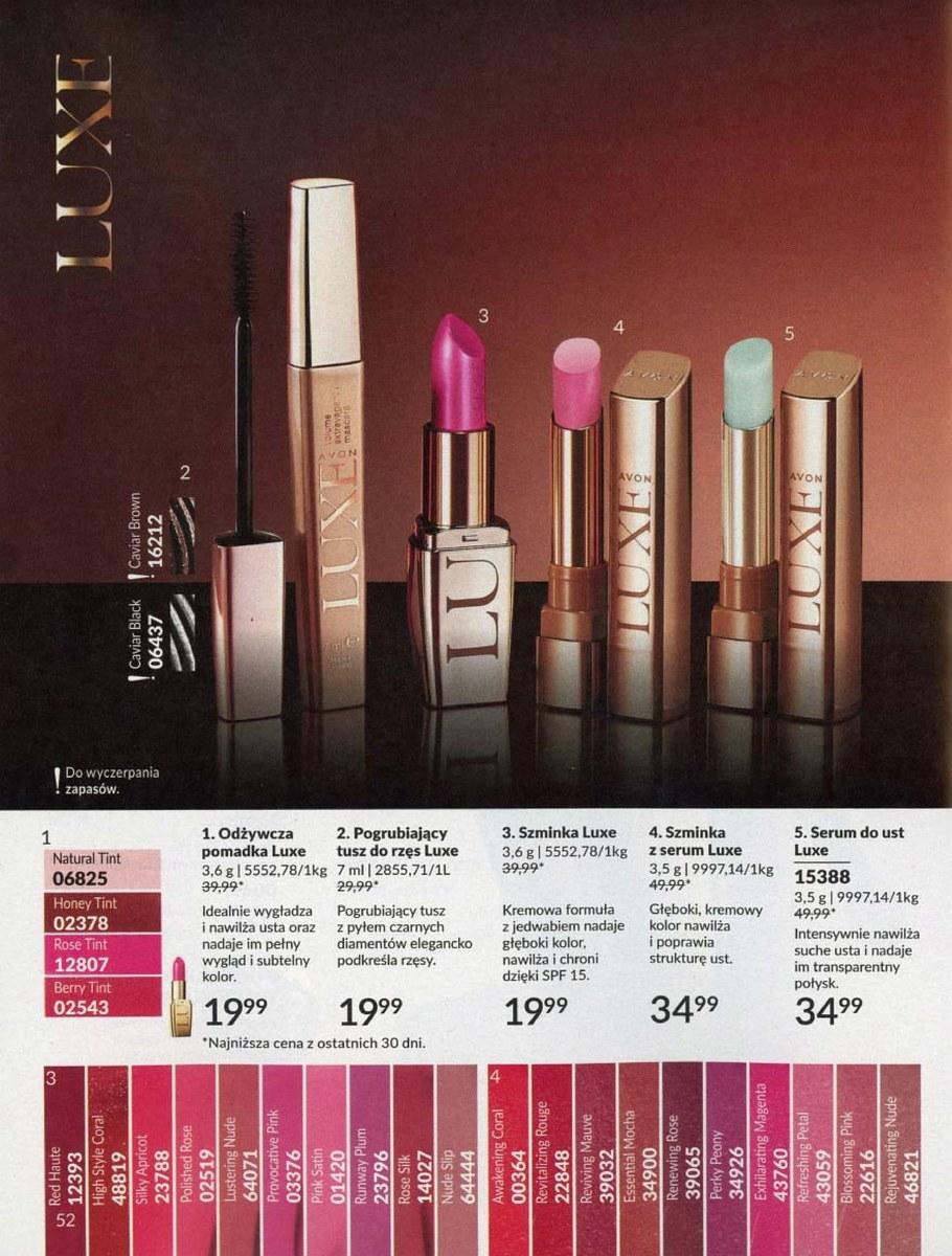 Gazetka promocyjna Avon str. 52
