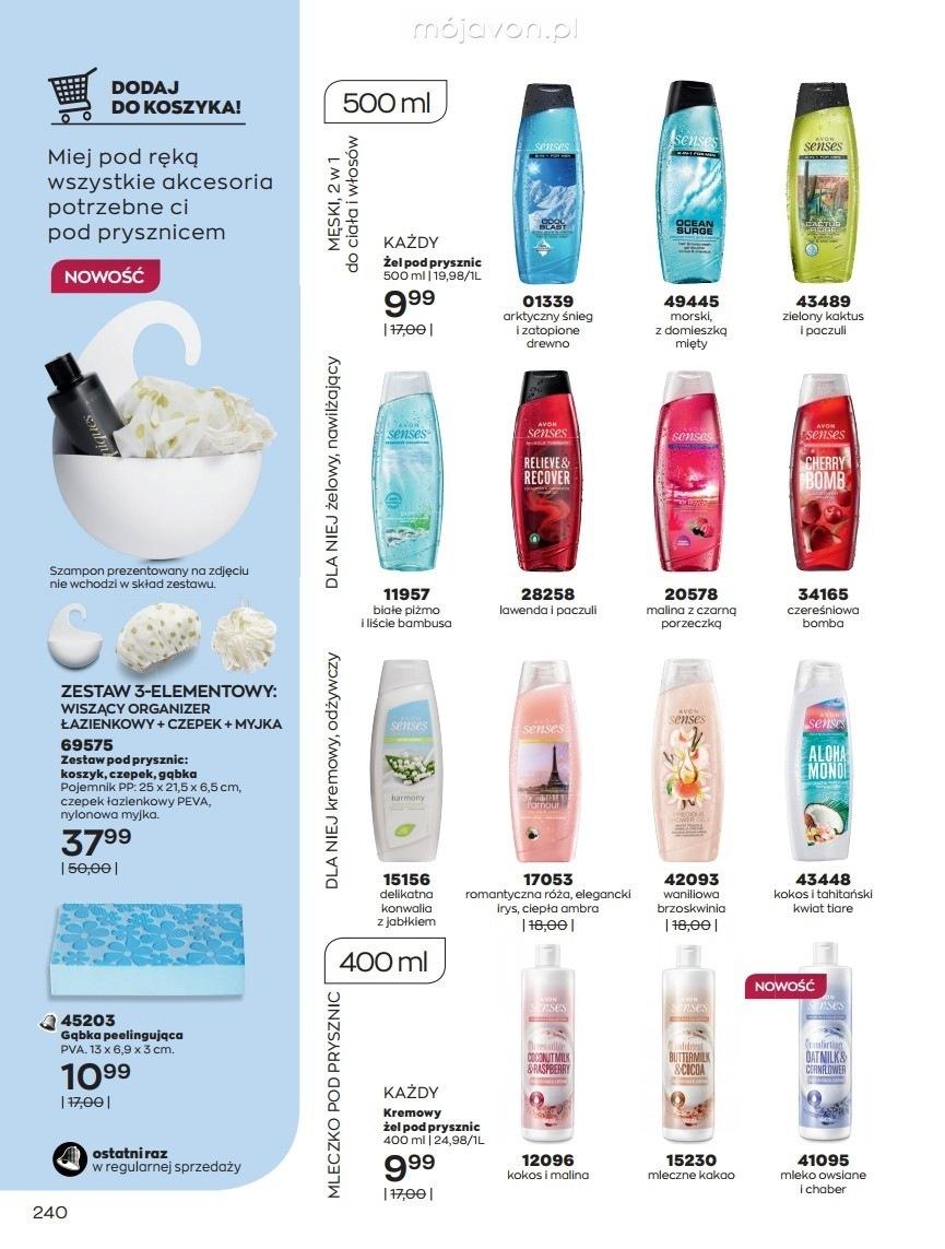 Gazetka promocyjna Avon str. 240