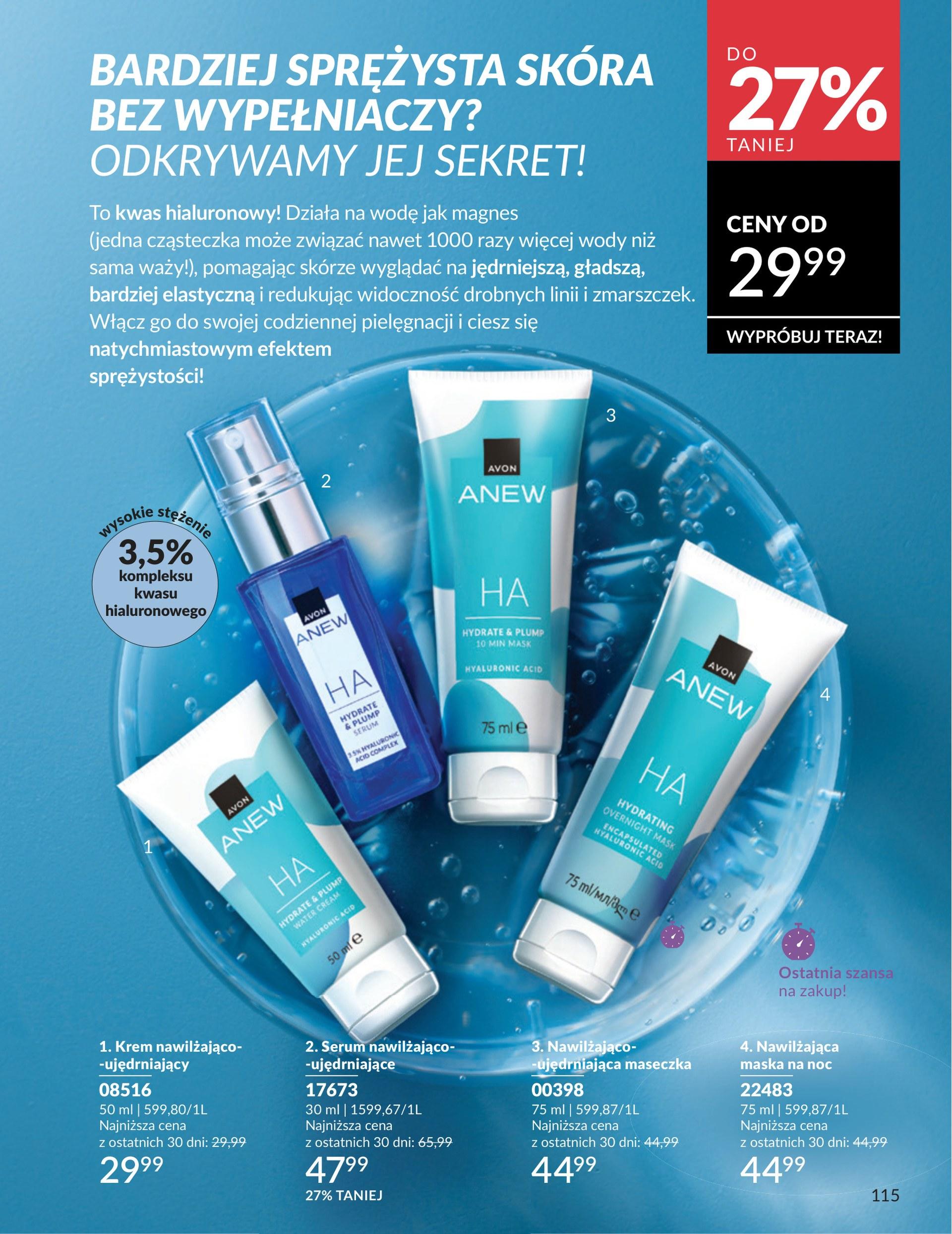 Gazetka promocyjna Avon str. 115