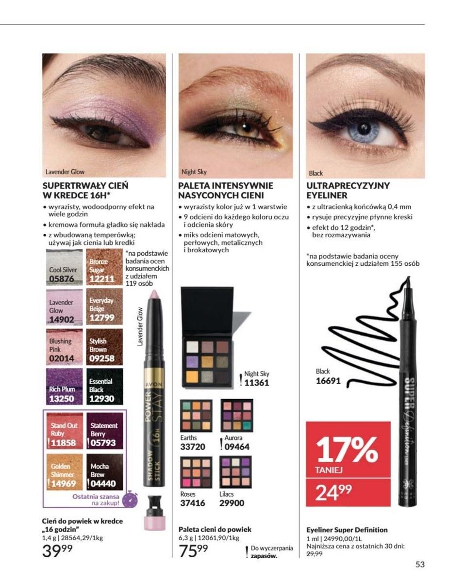 Gazetka promocyjna Avon str. 53