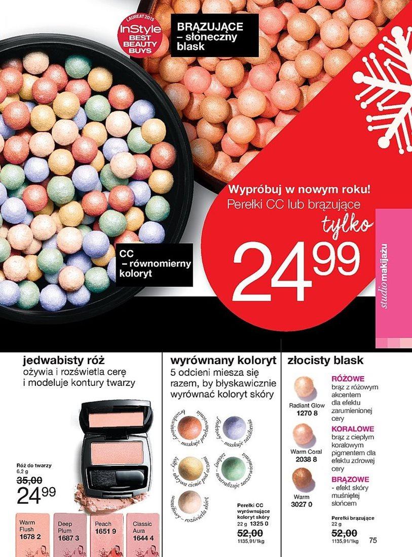 Gazetka promocyjna Avon str. 75