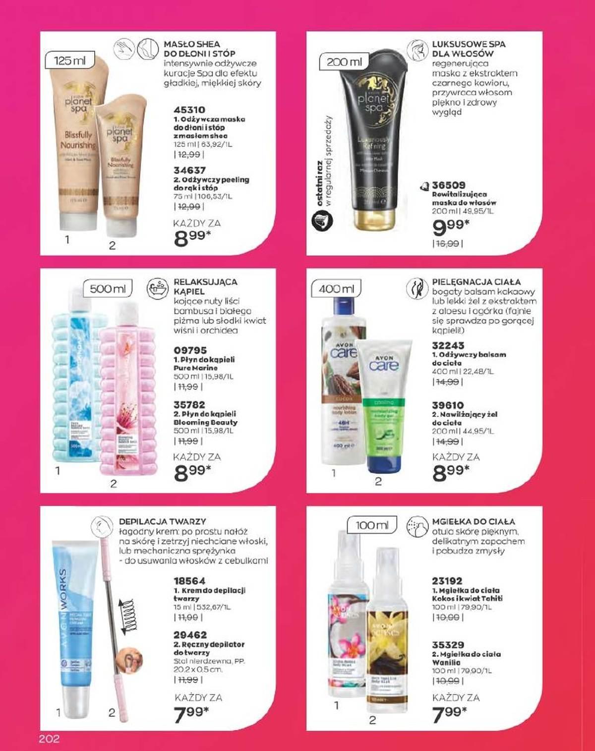 Gazetka promocyjna Avon str. 202