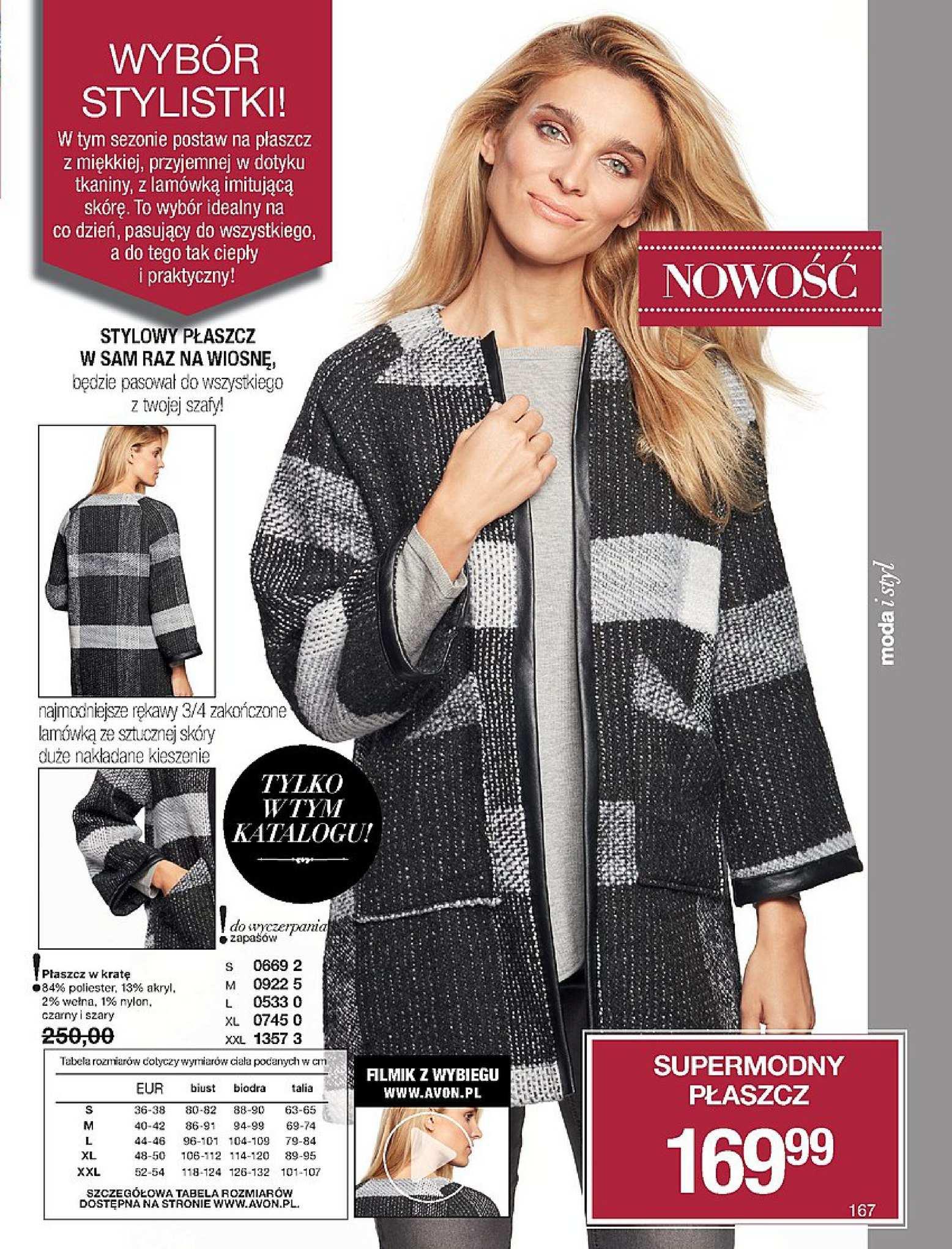 Gazetka promocyjna Avon str. 167