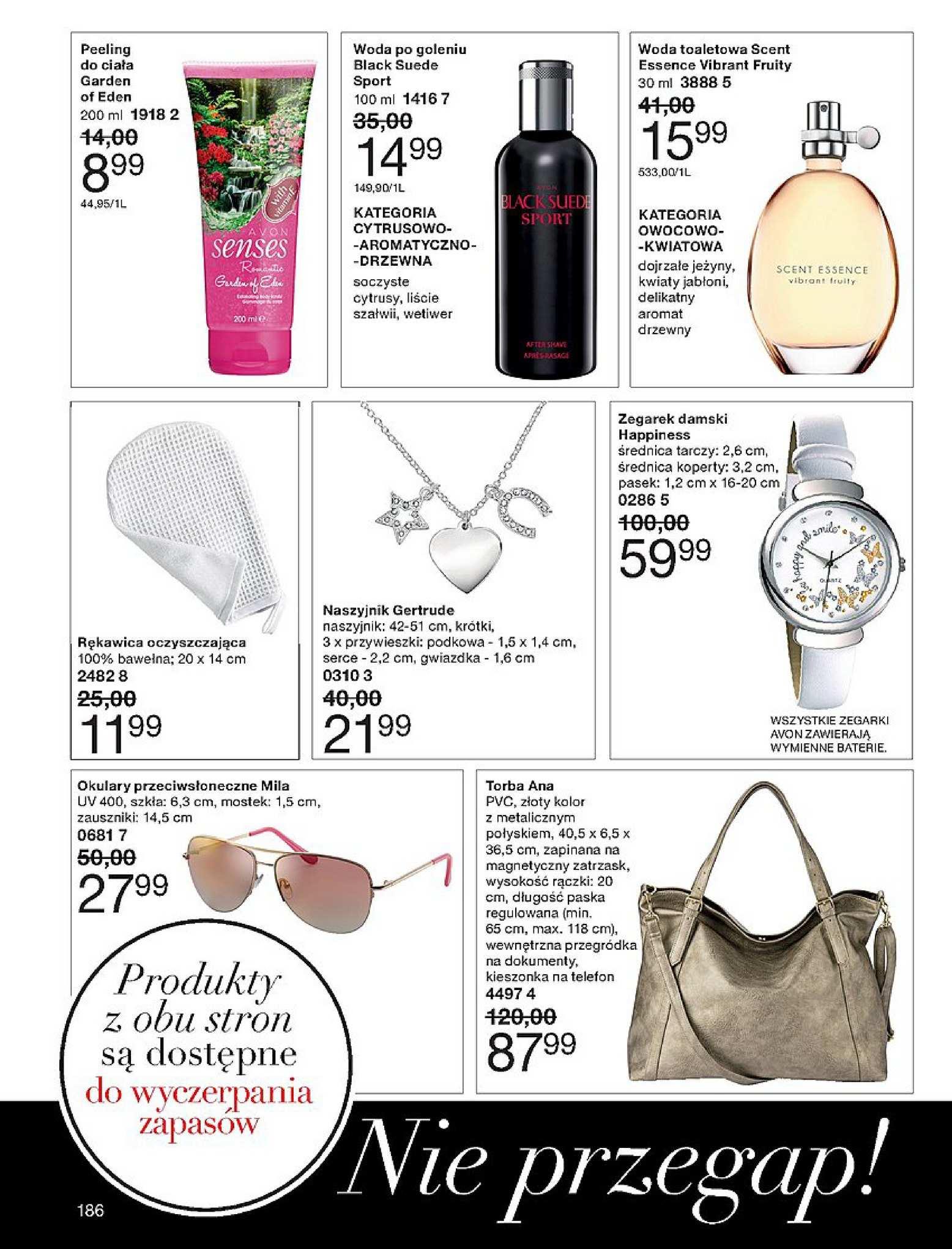 Gazetka promocyjna Avon str. 186