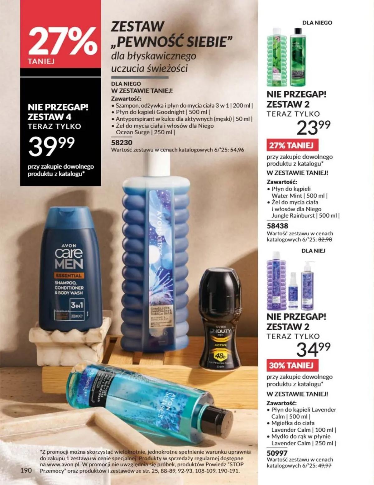 Gazetka promocyjna Avon str. 190