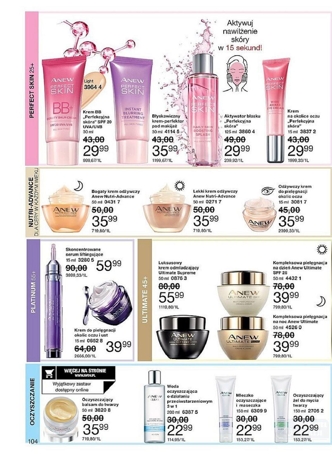 Gazetka promocyjna Avon str. 104