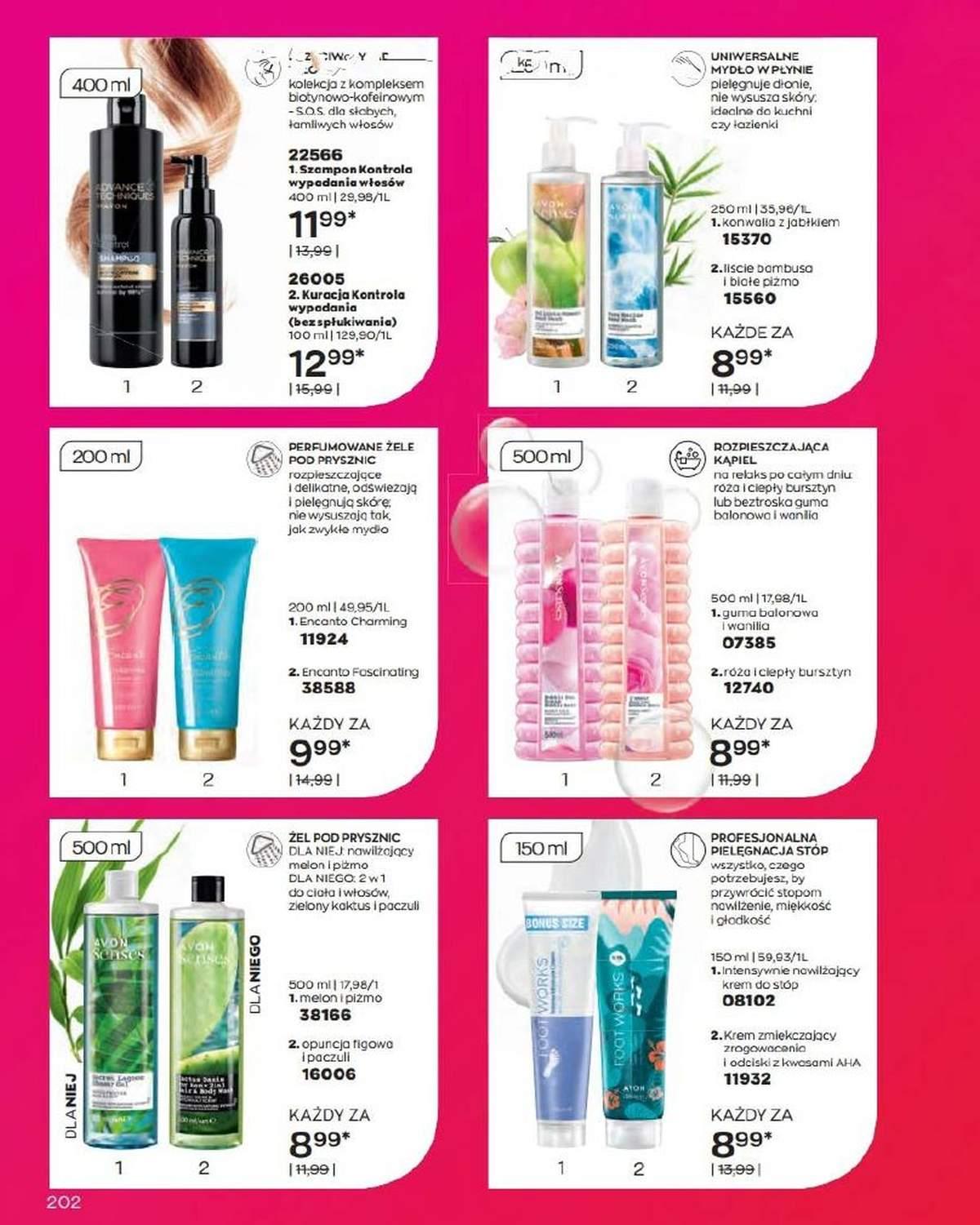 Gazetka promocyjna Avon str. 202