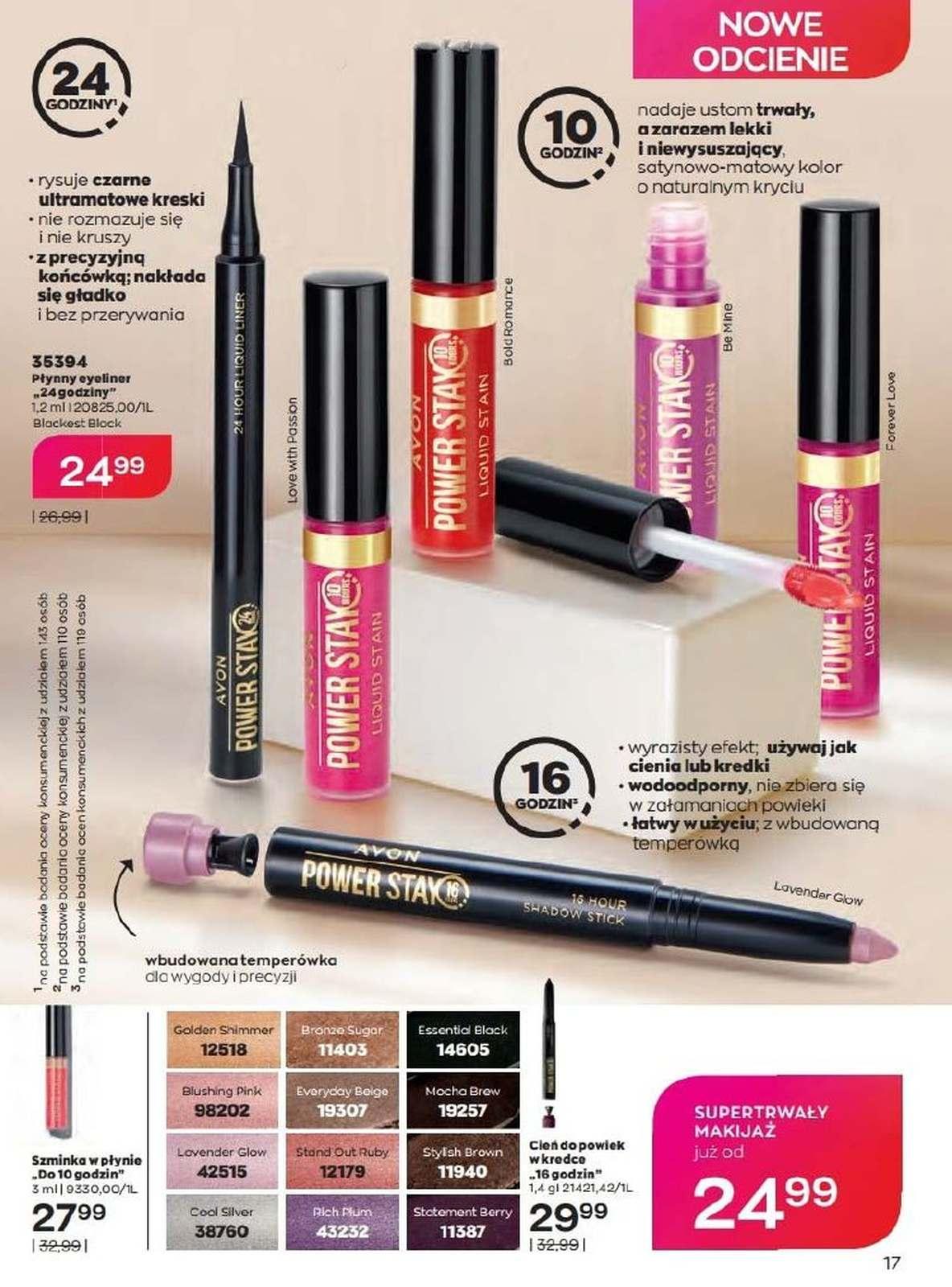 Gazetka promocyjna Avon str. 17