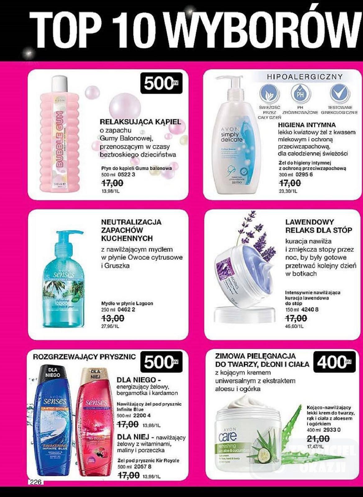 Gazetka promocyjna Avon str. 226