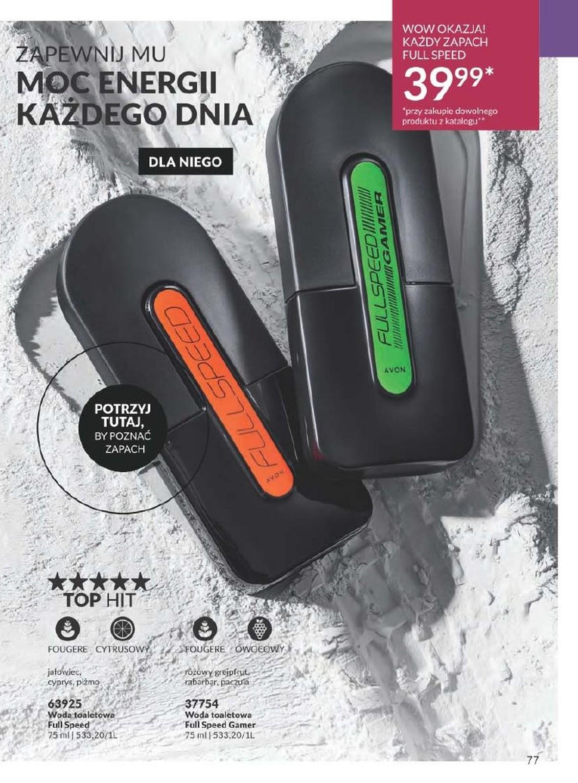 Gazetka promocyjna Avon str. 77