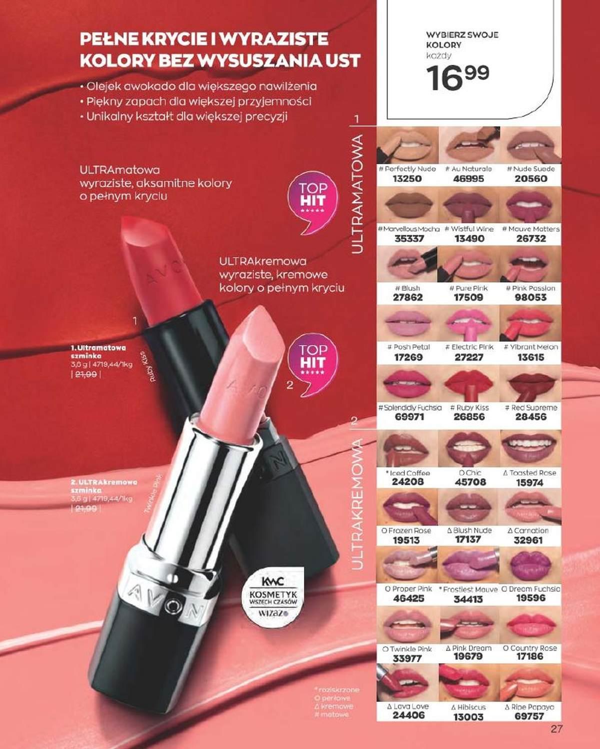 Gazetka promocyjna Avon str. 27