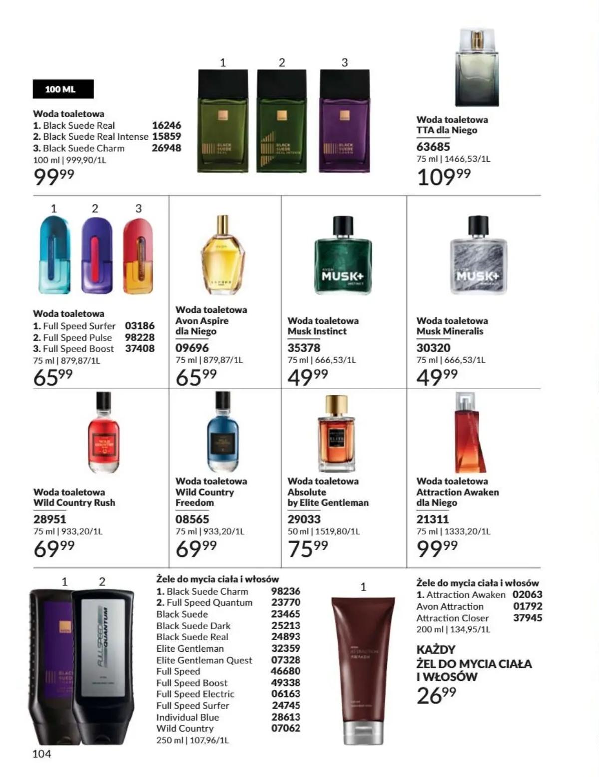 Gazetka promocyjna Avon str. 104