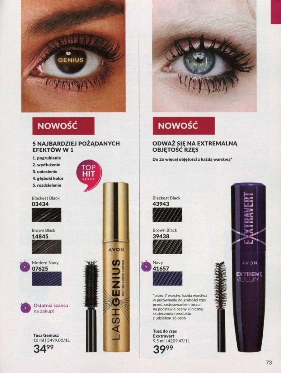 Gazetka promocyjna Avon str. 73