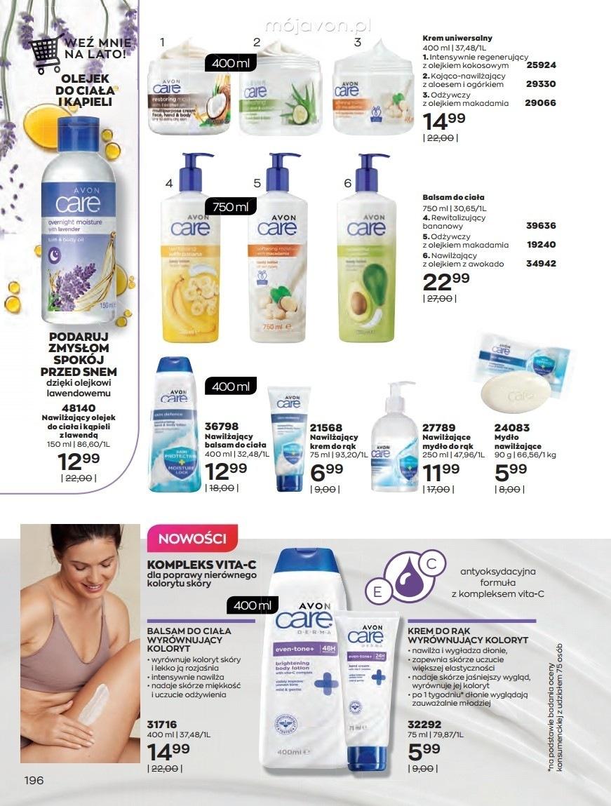 Gazetka promocyjna Avon str. 196