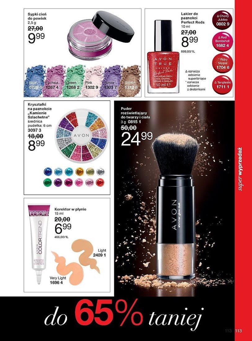 Gazetka promocyjna Avon str. 113
