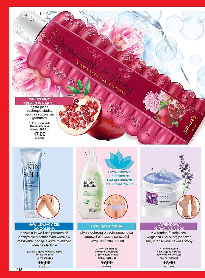 Gazetka promocyjna Avon str. 218