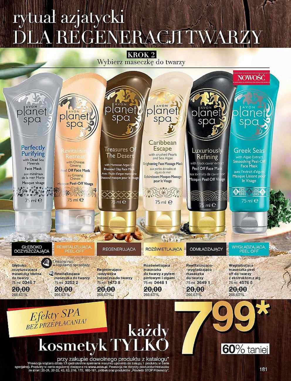 Gazetka promocyjna Avon str. 181