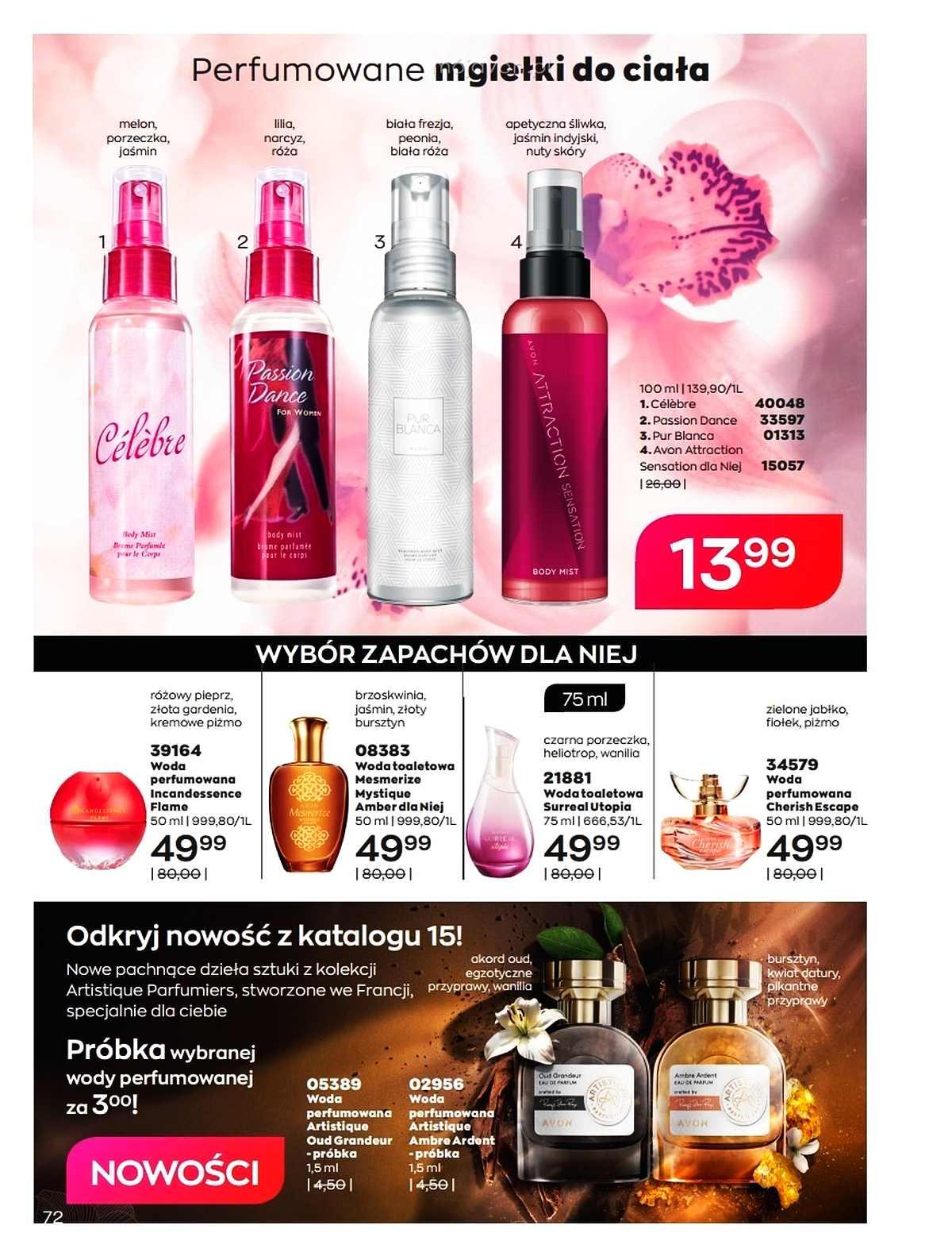 Gazetka promocyjna Avon str. 72