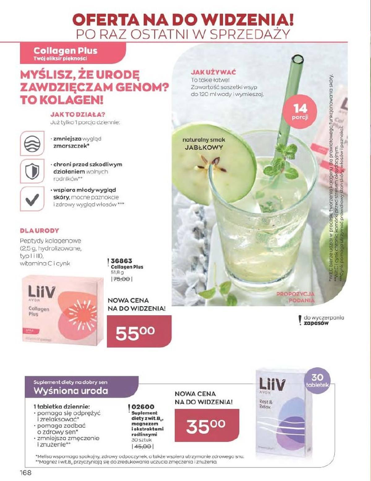 Gazetka promocyjna Avon str. 168