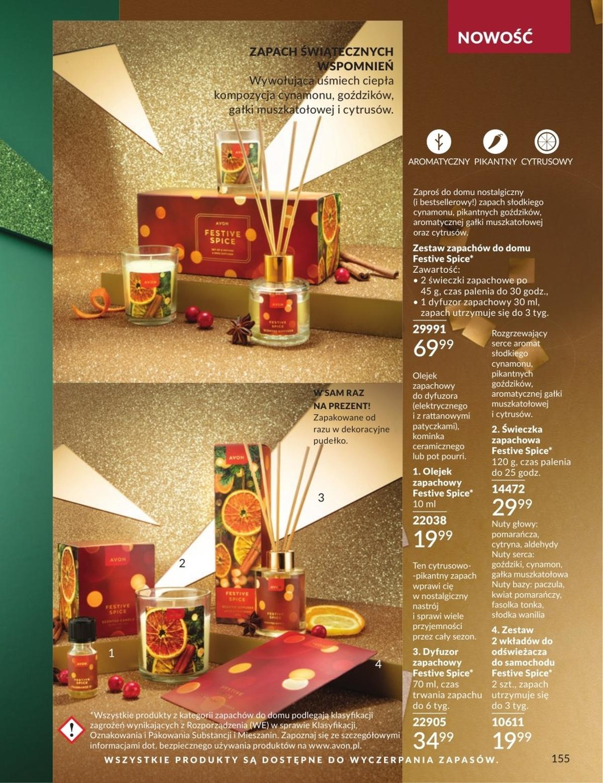 Gazetka promocyjna Avon str. 155