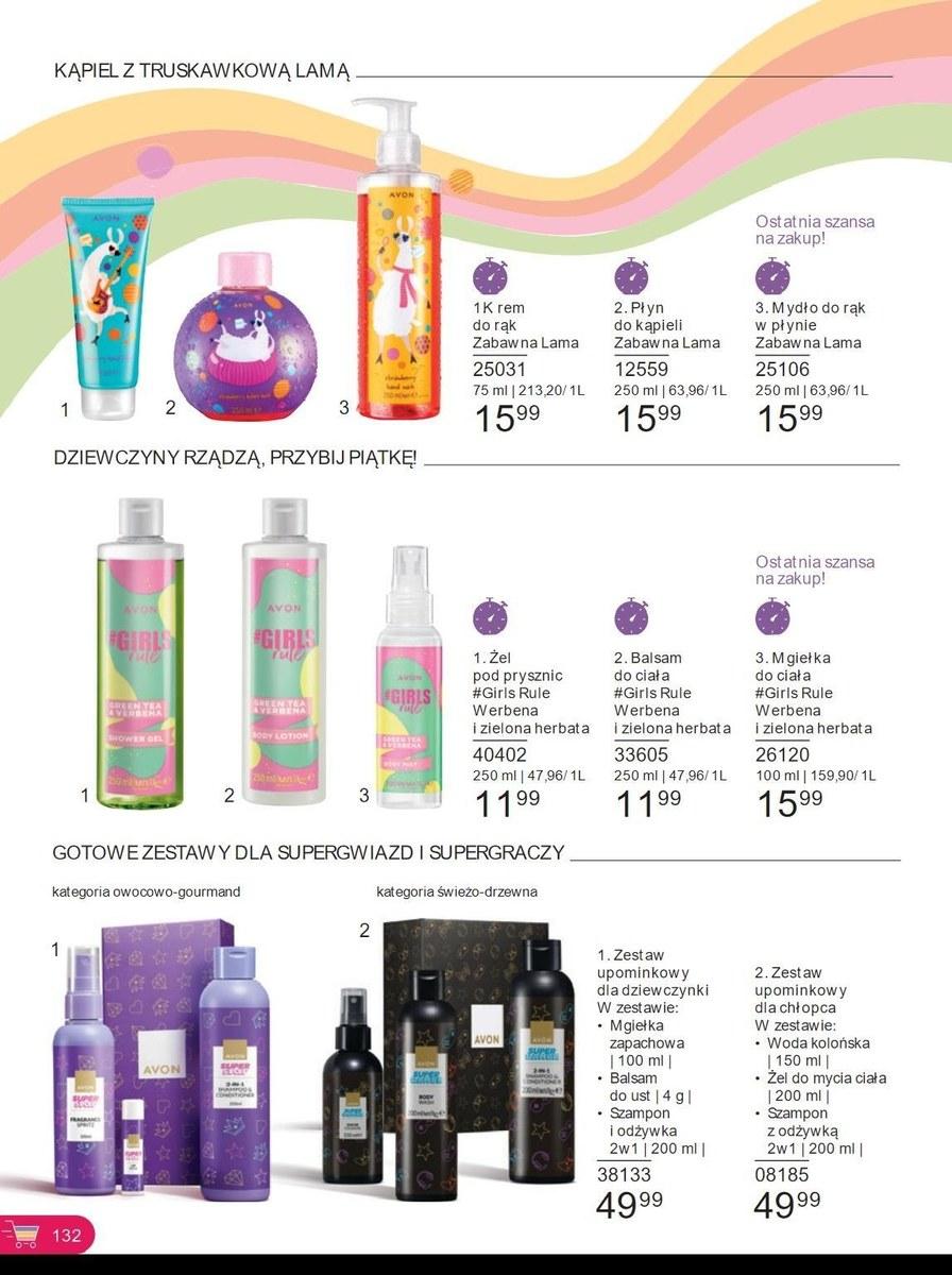 Gazetka promocyjna Avon str. 132
