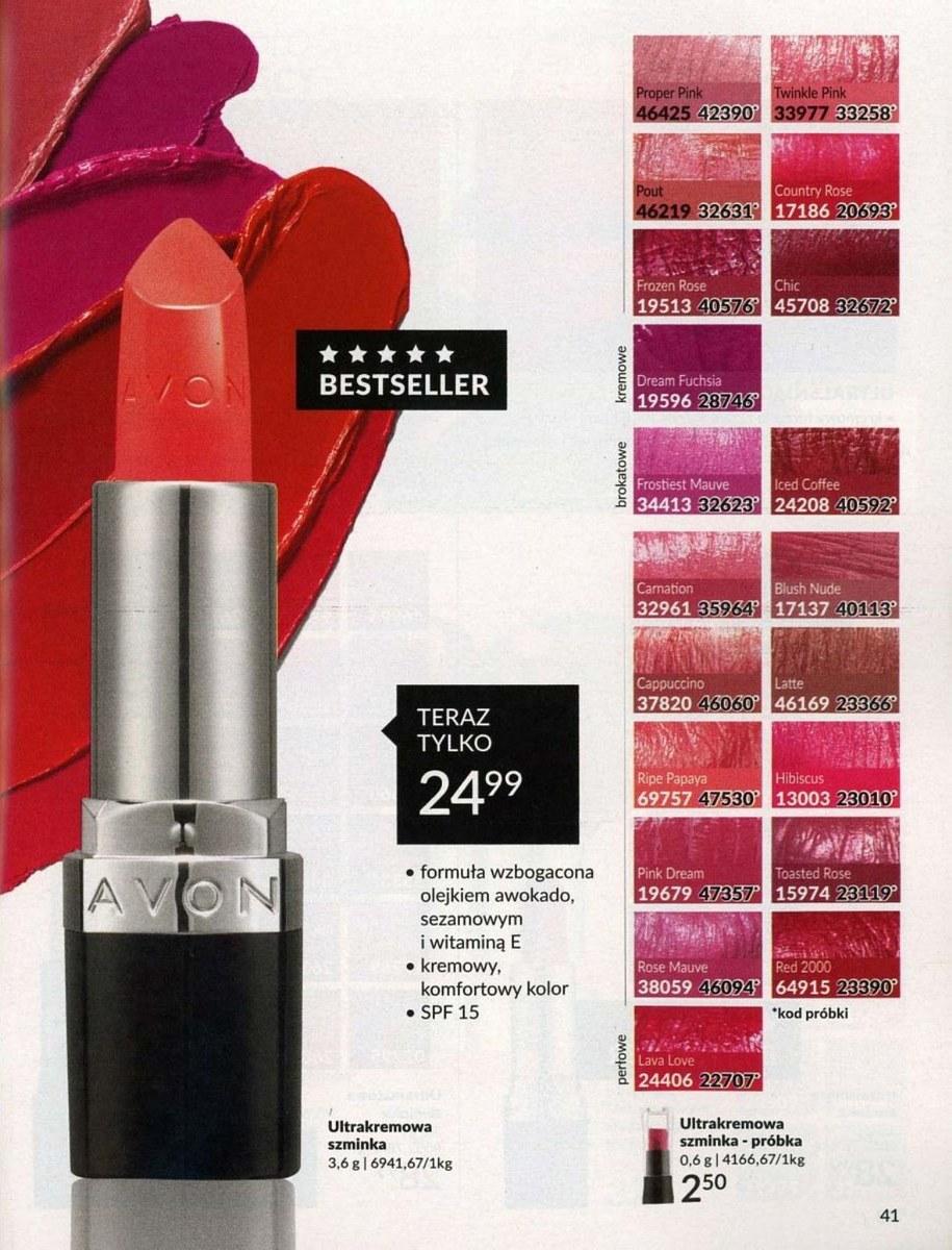 Gazetka promocyjna Avon str. 41