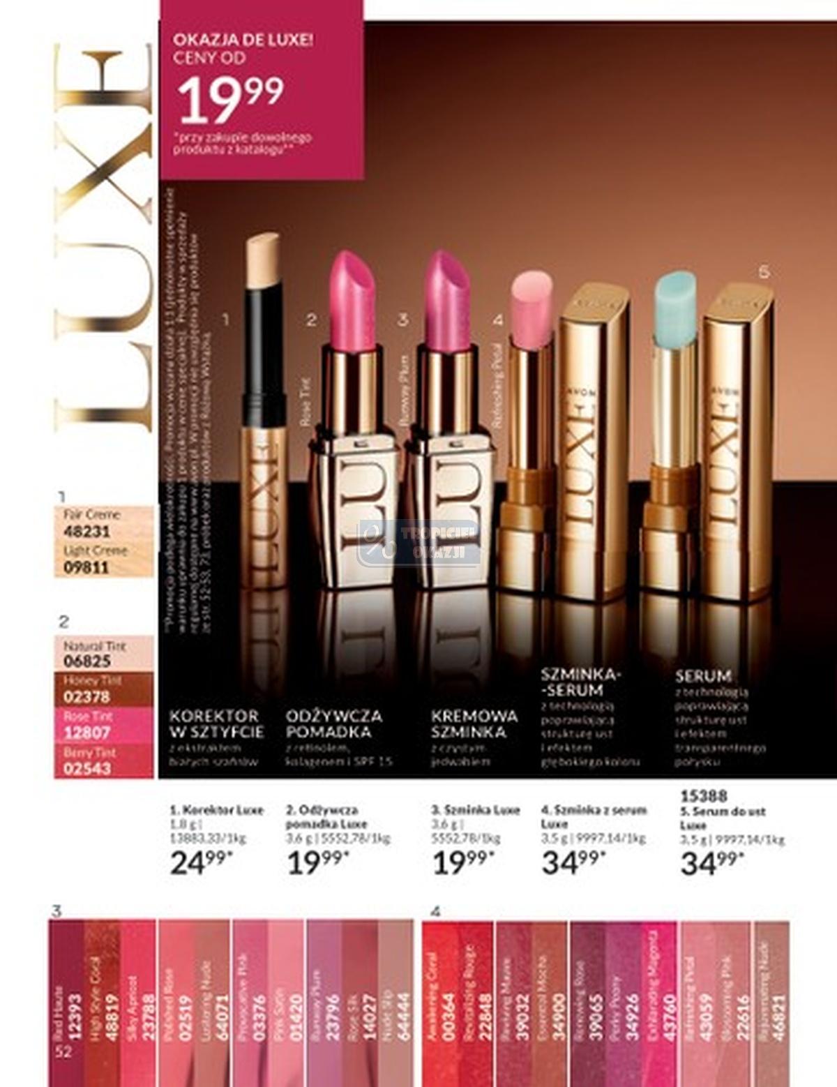 Gazetka promocyjna Avon str. 52