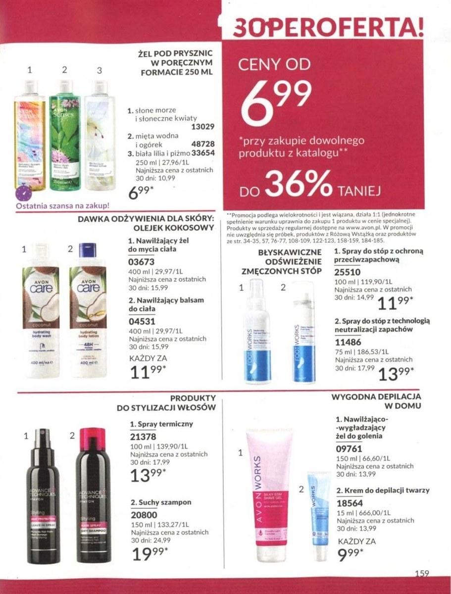 Gazetka promocyjna Avon str. 159