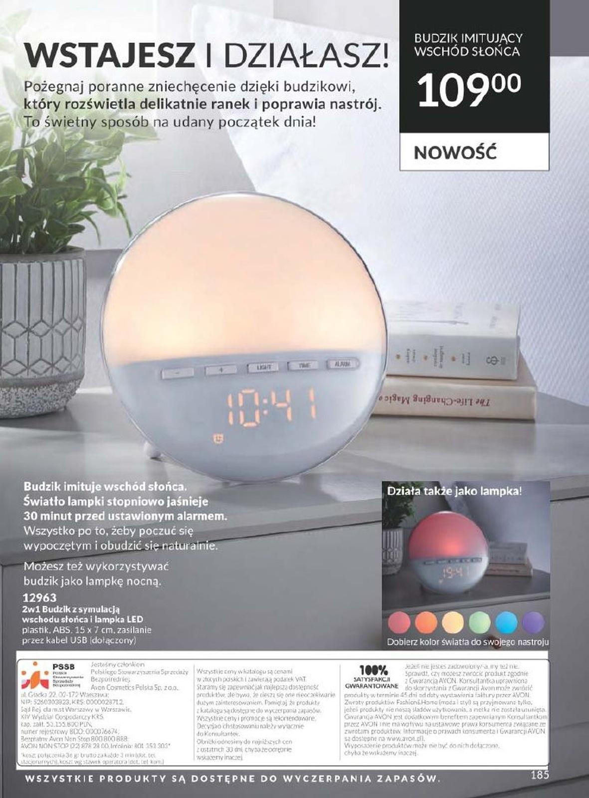 Gazetka promocyjna Avon str. 185