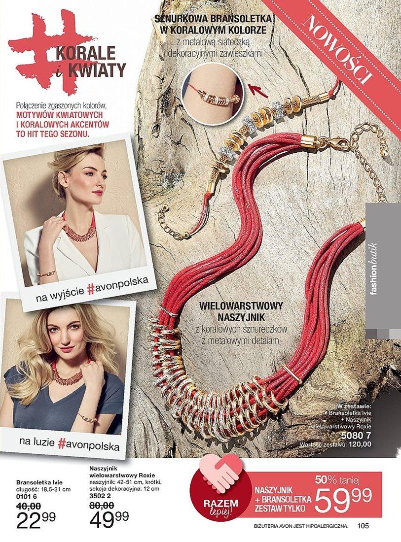 Gazetka promocyjna Avon str. 105