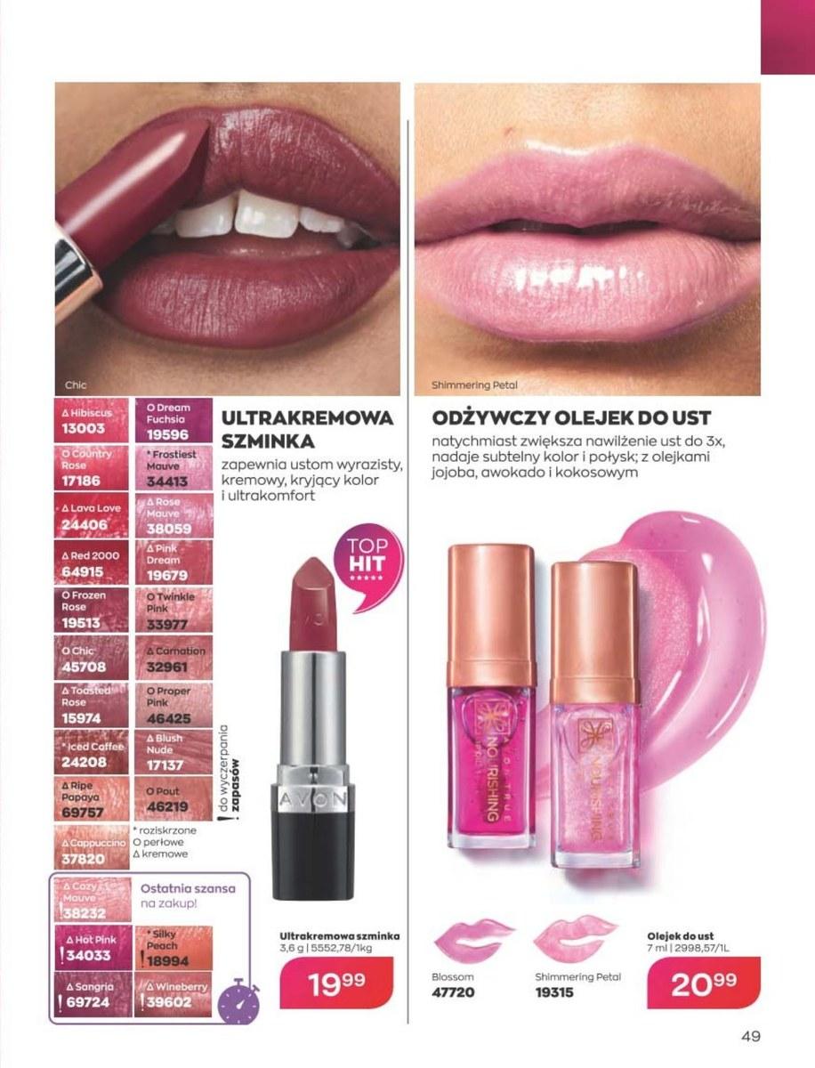 Gazetka promocyjna Avon str. 49