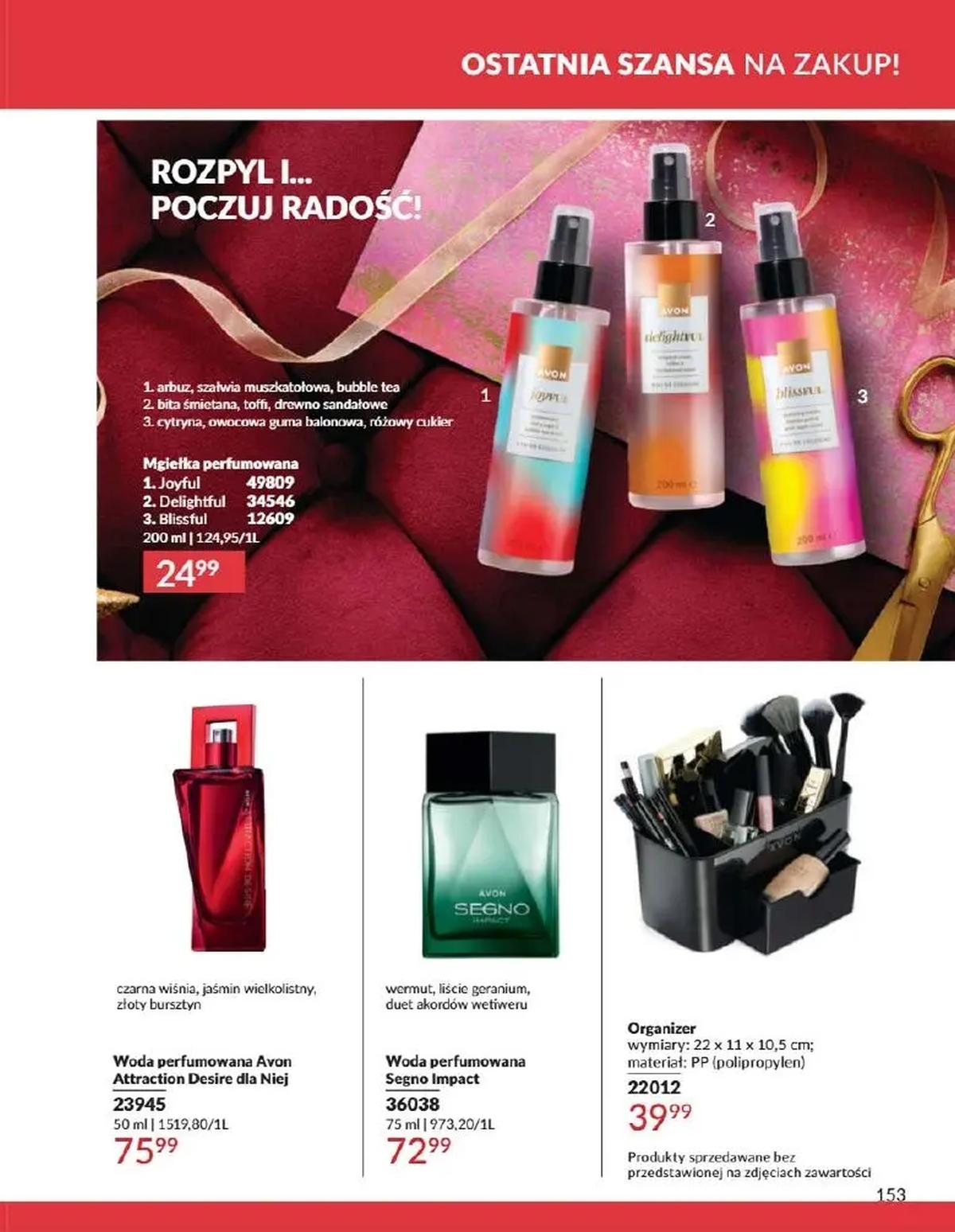 Gazetka promocyjna Avon str. 153