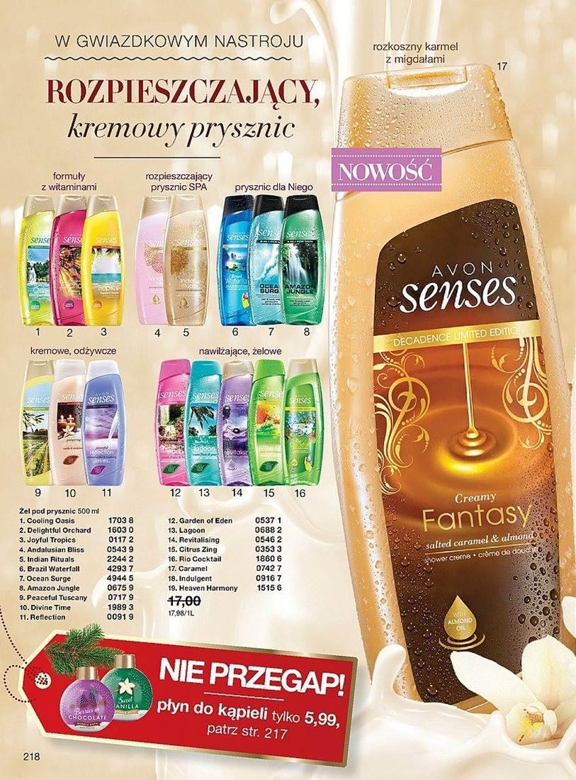 Gazetka promocyjna Avon str. 218