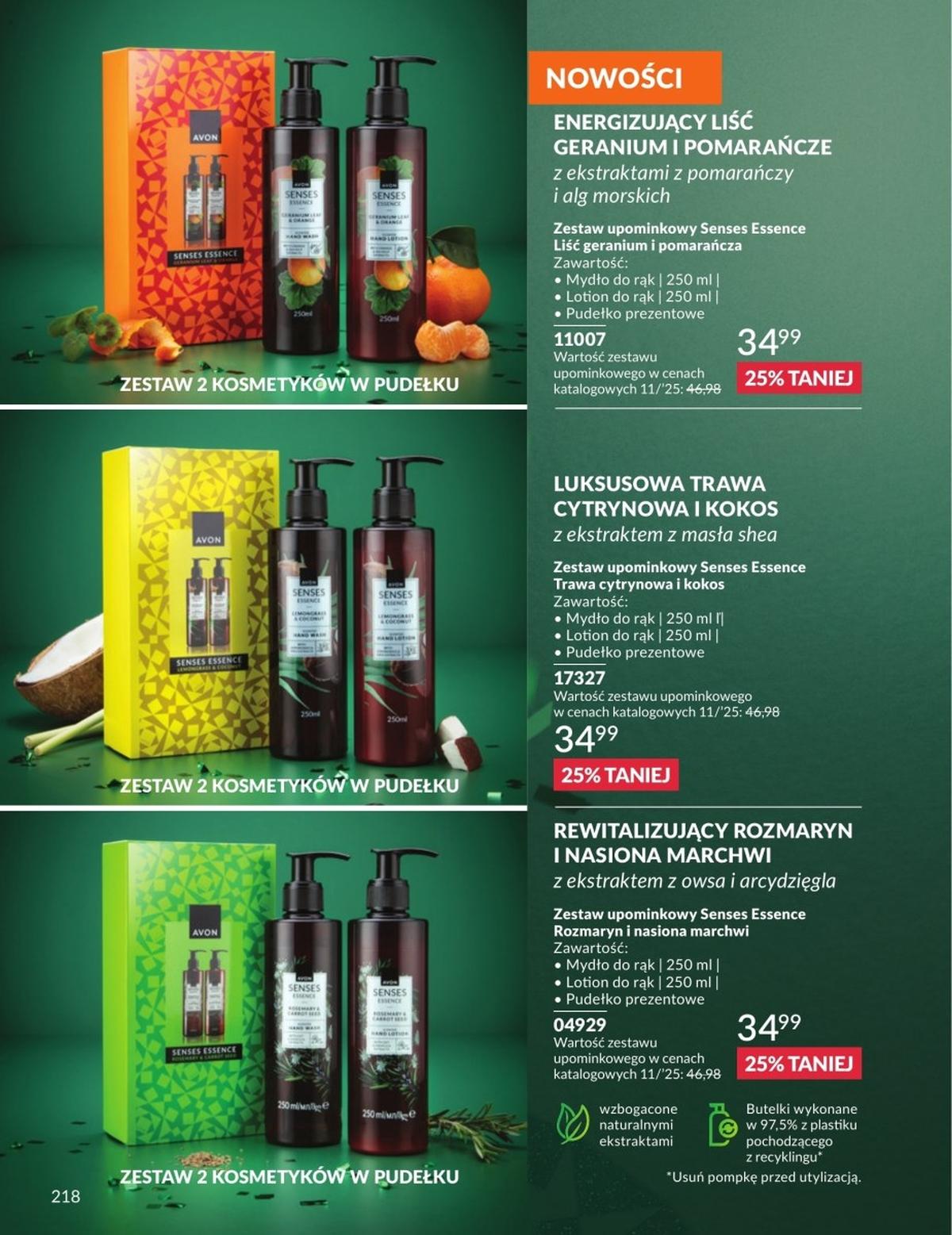 Gazetka promocyjna Avon str. 218