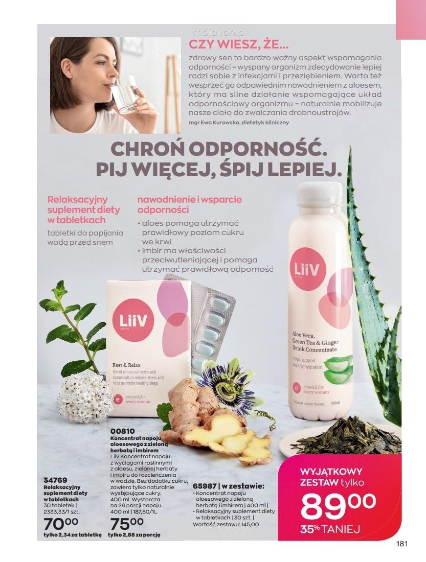 Gazetka promocyjna Avon str. 181
