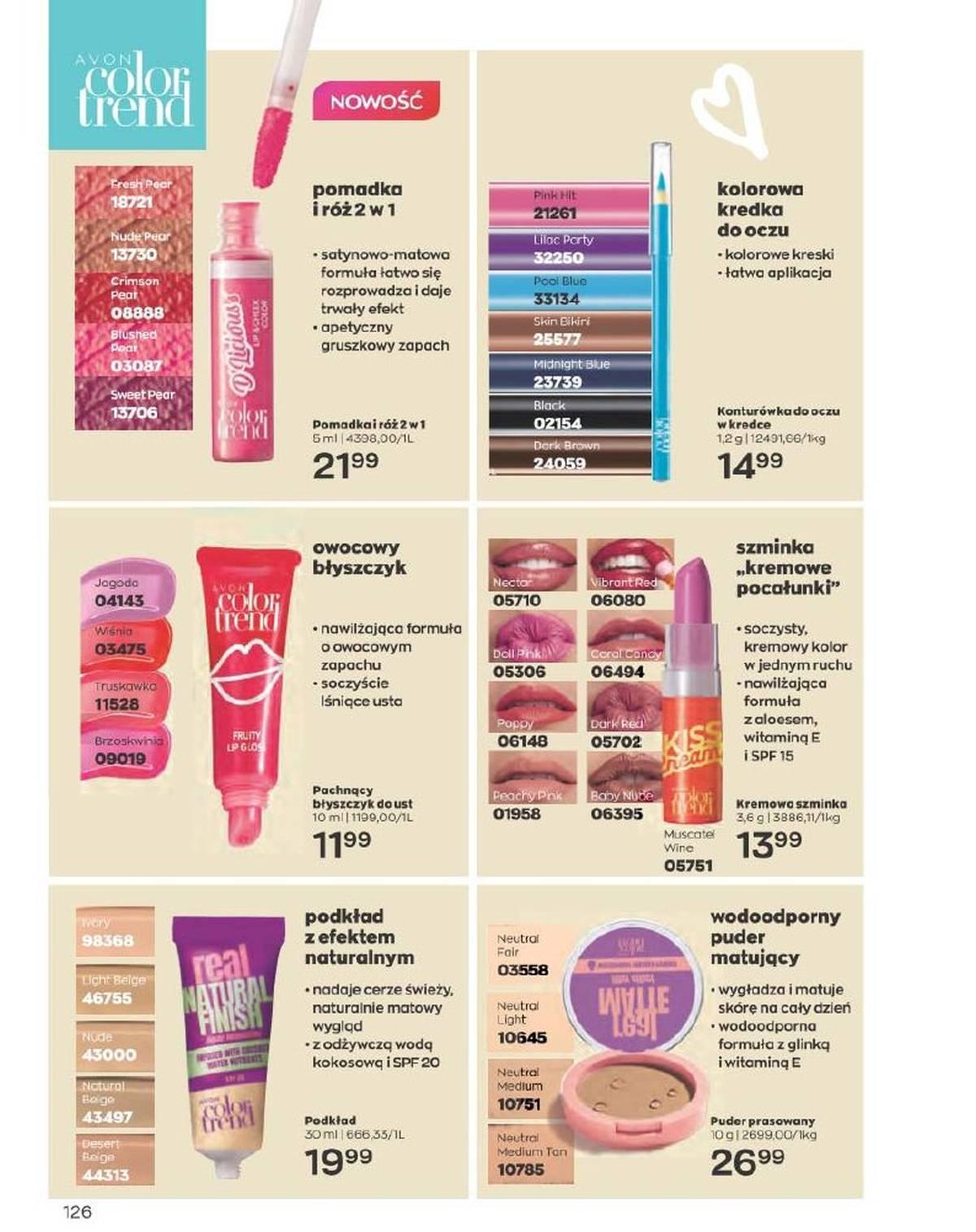 Gazetka promocyjna Avon str. 126