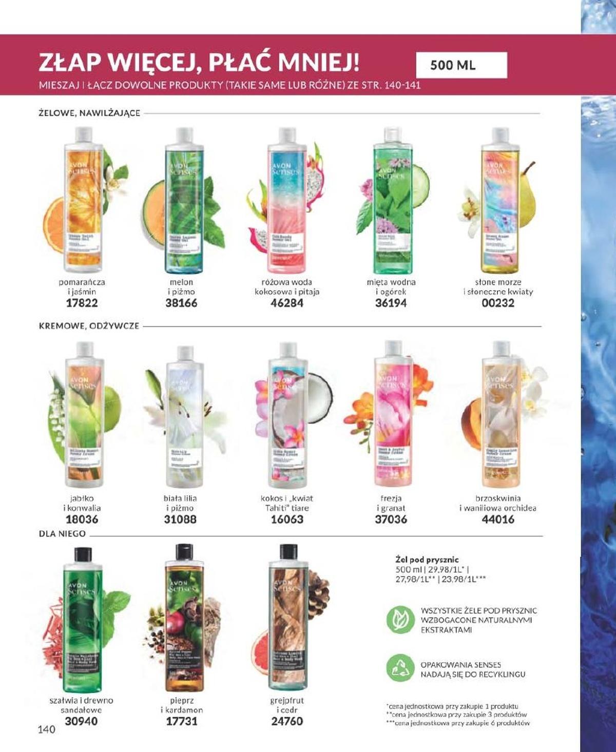 Gazetka promocyjna Avon str. 140