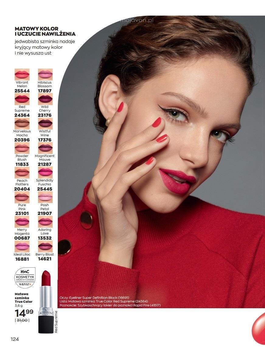 Gazetka promocyjna Avon str. 124