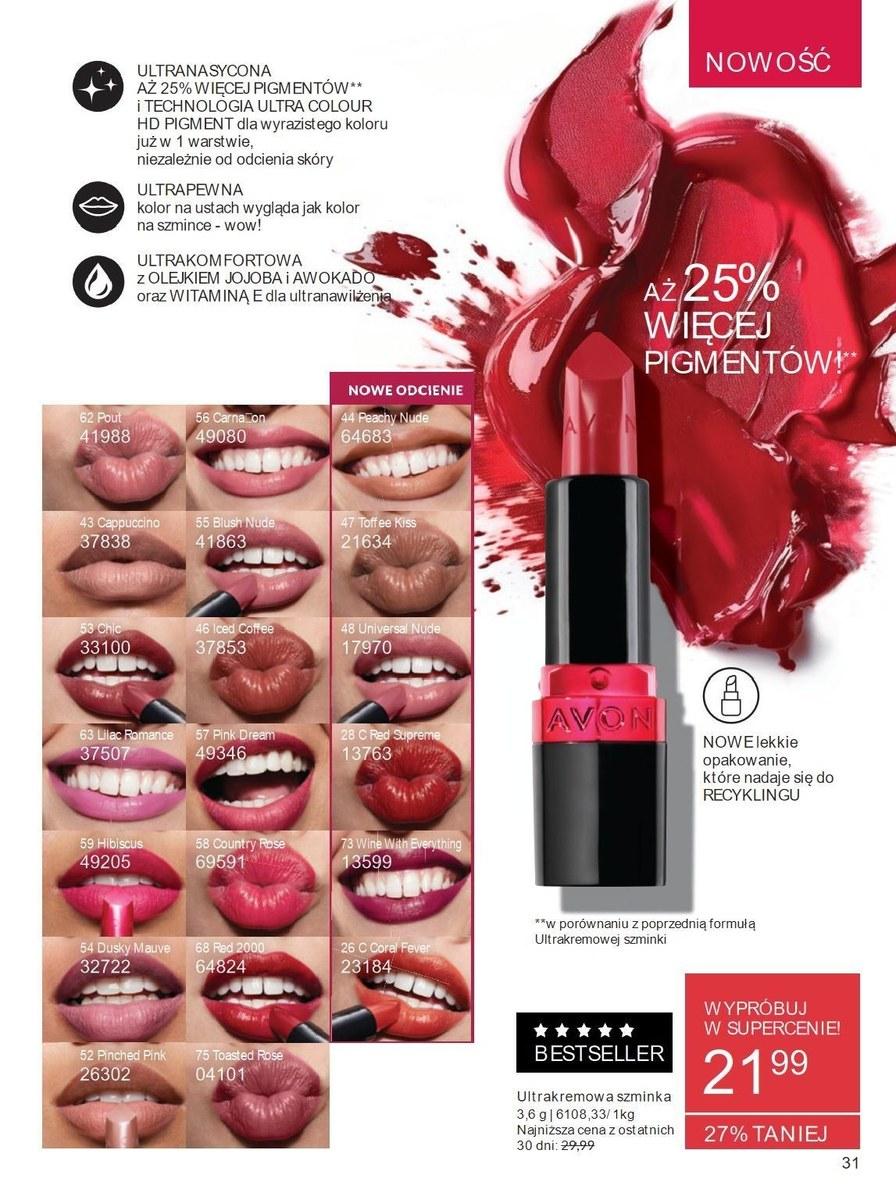 Gazetka promocyjna Avon str. 31