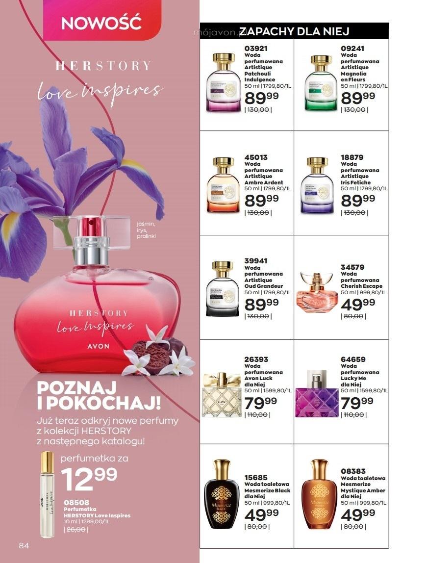 Gazetka promocyjna Avon str. 84