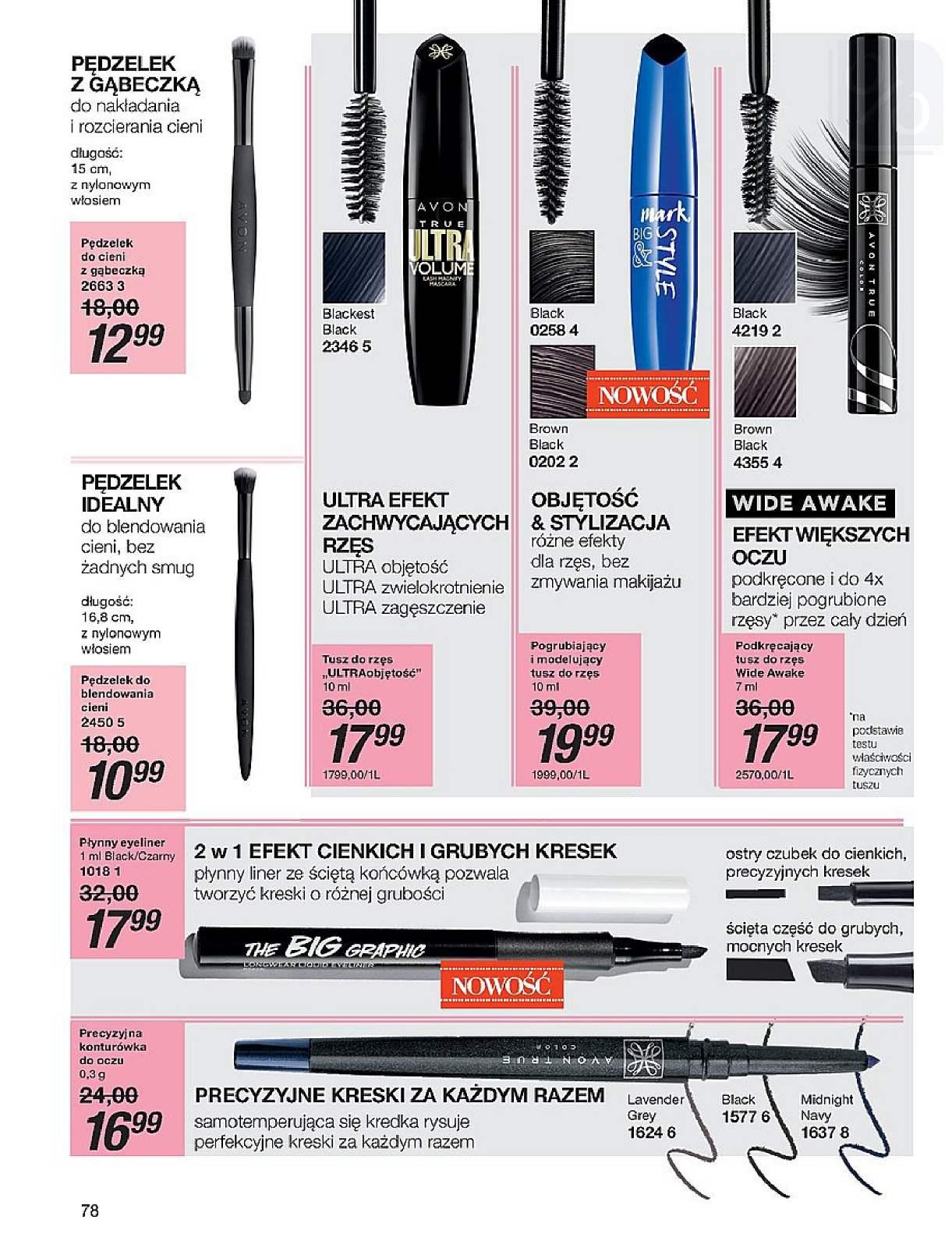 Gazetka promocyjna Avon str. 78