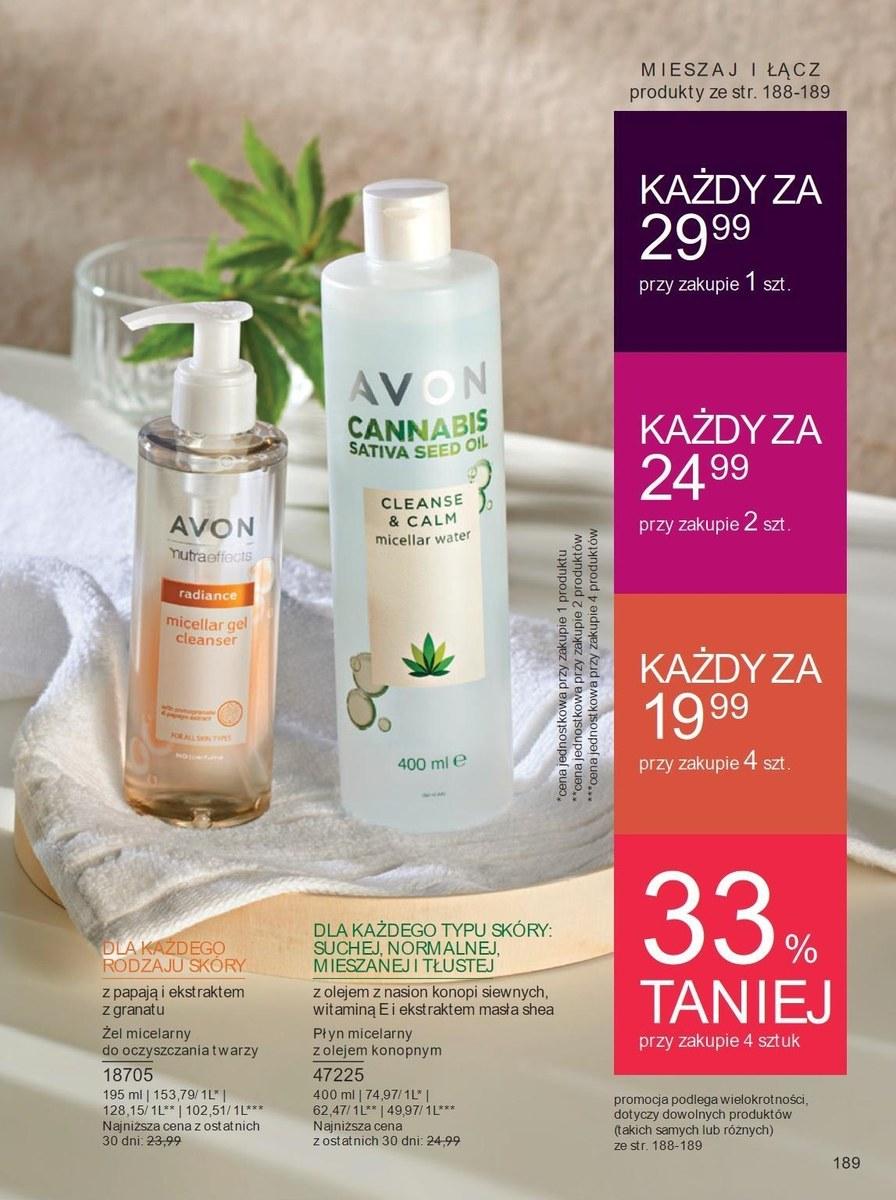 Gazetka promocyjna Avon str. 189