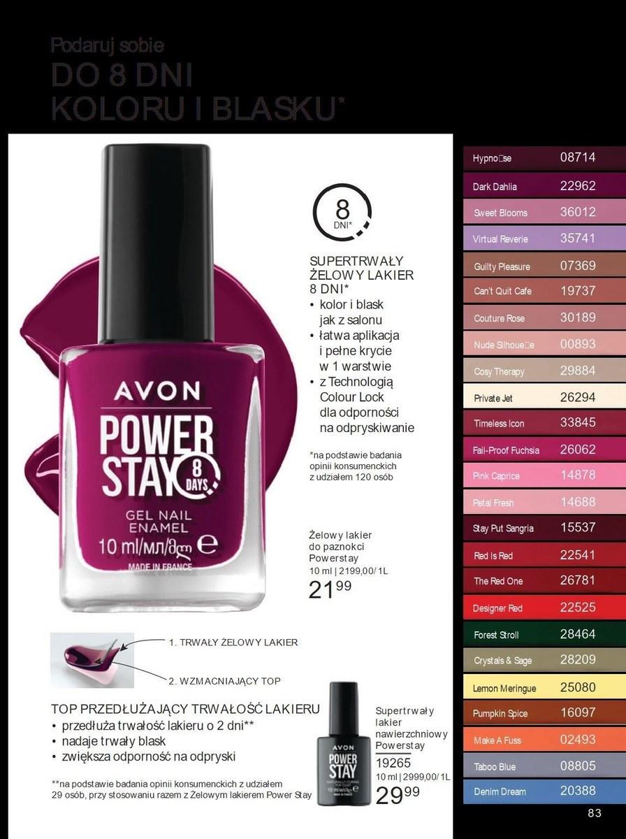 Gazetka promocyjna Avon str. 83