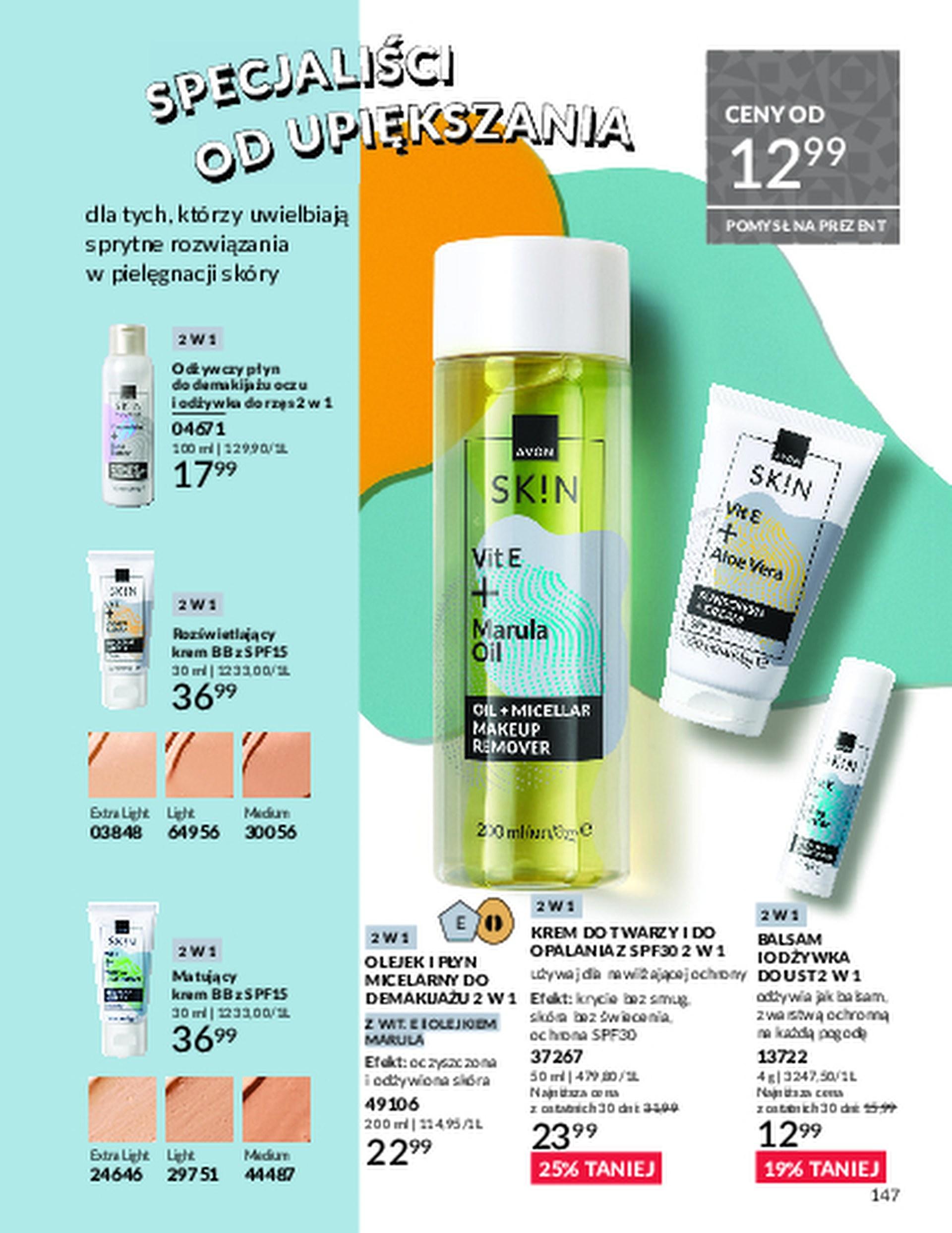 Gazetka promocyjna Avon str. 147