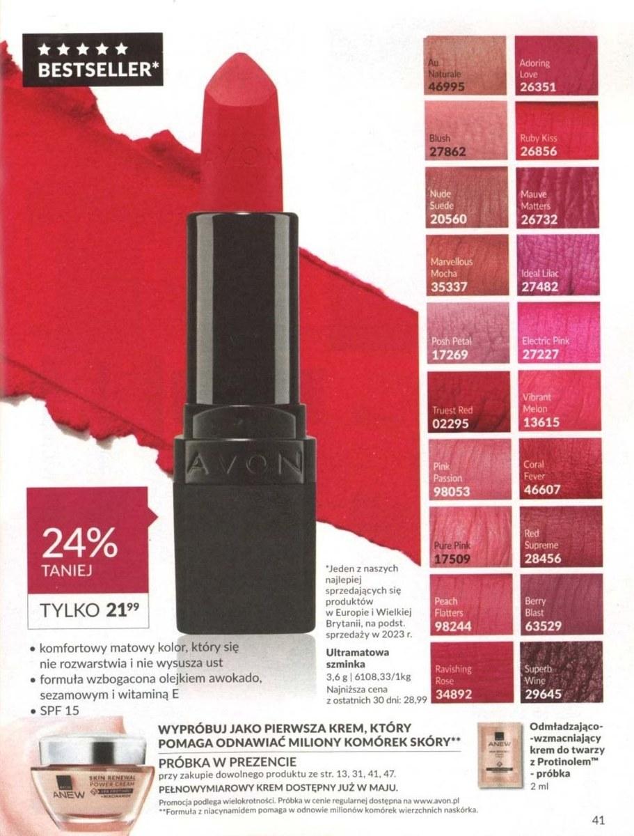 Gazetka promocyjna Avon str. 41