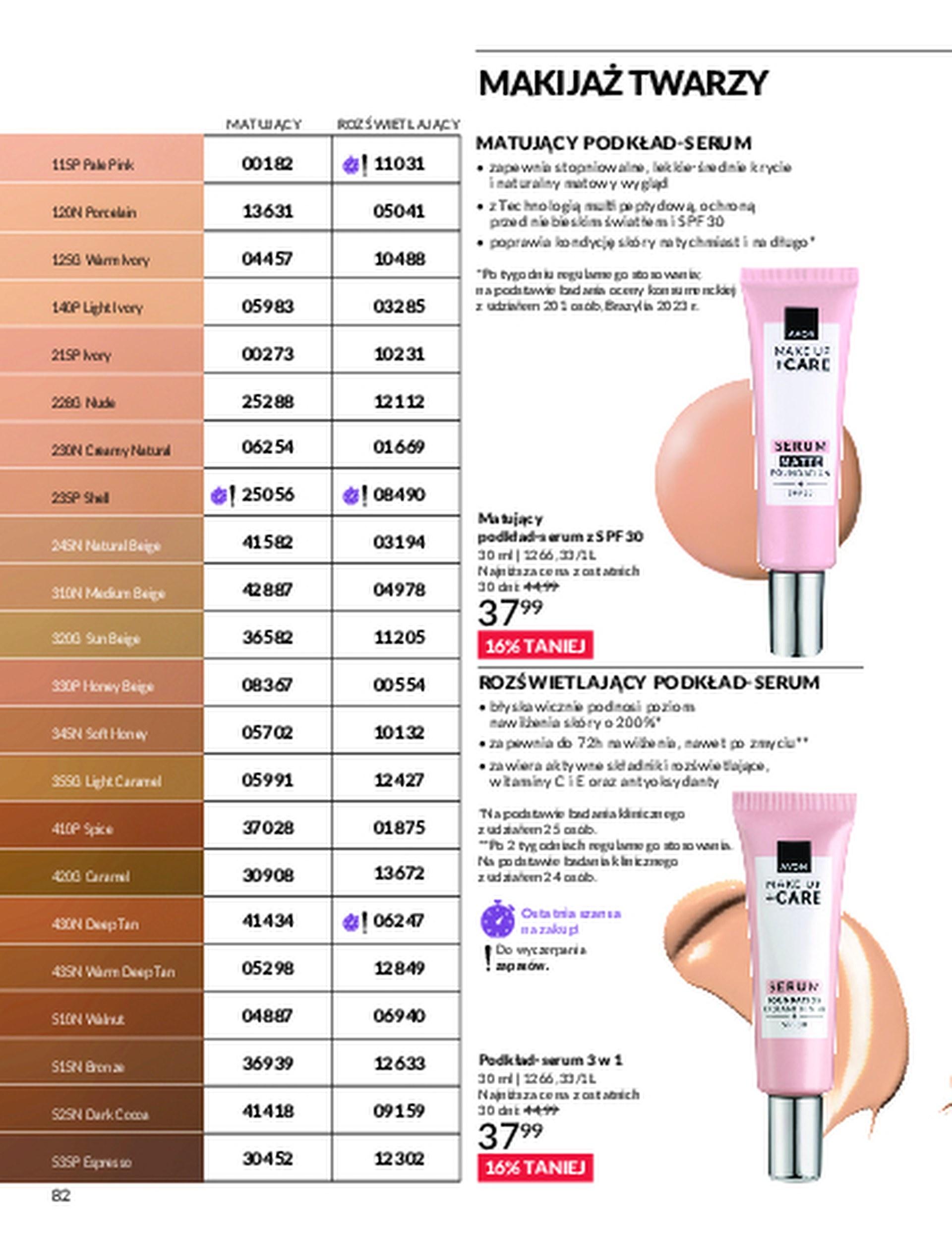 Gazetka promocyjna Avon str. 82