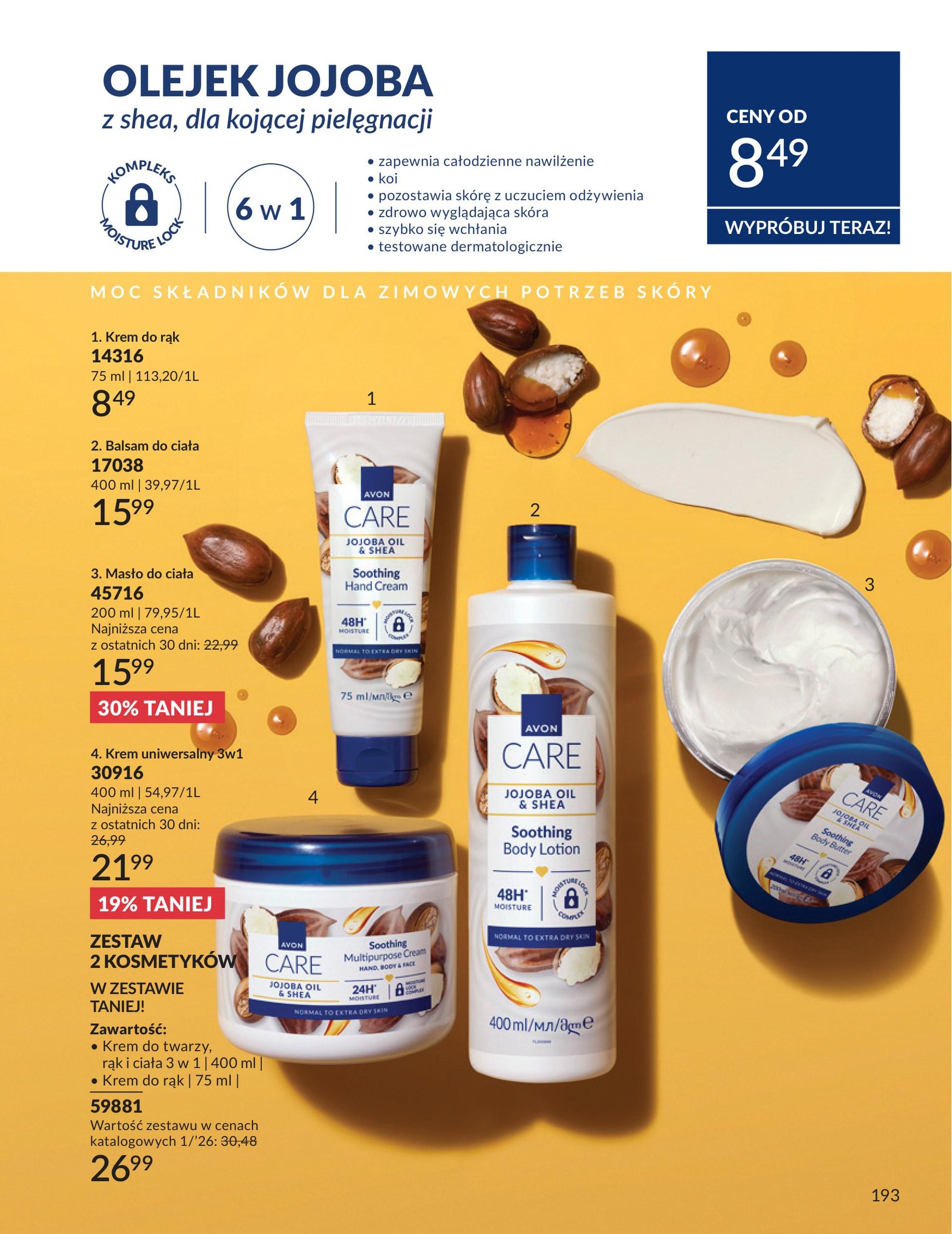 Gazetka promocyjna Avon str. 193