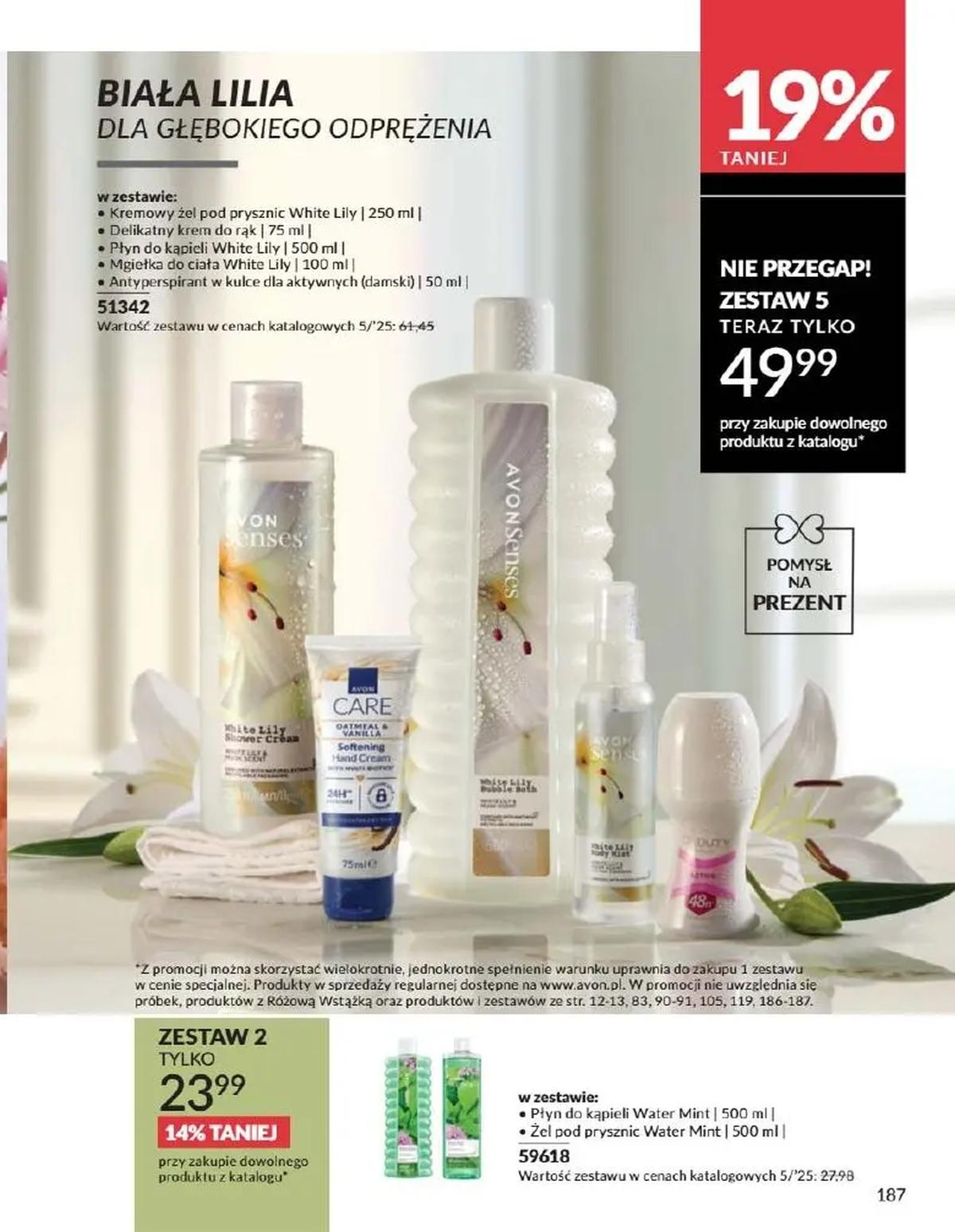 Gazetka promocyjna Avon str. 185